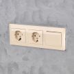 Глосса бежевая Systeme Electric