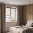 Шторы рулонные бежевые NEODECO Модерн