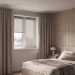 Шторы рулонные бежевые NEODECO Модерн