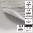 Линолеум Магнатекс Дуб Элоти W52 3 м/4,5 мм/0,5 мм