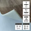 Линолеум Версаль Блюз 715 2 м/3,0 мм/0,2 мм
