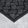 Коврик входной влаговпитывающий Corino 80х120 см серый