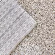 Ковролин Шегги SH03 бело-бежевый 3 м