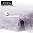 Ковер NEODECO Penguin Purple 0,8x1,5 м