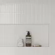 Плитка настенная Симпли белая структура 01 25х60 см