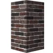 Фасадный угловой элемент Лондон брик кофейный 304-65 упаковка 2,46 м.п.