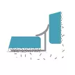 Плинтус для плитки 10 мм 2,5 м слоновая кость