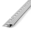 Профиль алюминиевый анодированный для ступеней 10х14 мм серебро