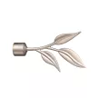 Наконечник d19 мм Лавр никель-сатин 2 шт