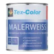 Краска интерьерная акриловая Tex-Color Malerweiss белая (база 1) 0,9 л