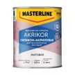 Краска фасадная силикон-акриловая 0,9 л белая (база BW) MASTERLINE Akrikor