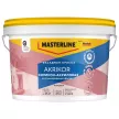Краска фасадная силикон-акриловая 2,5 л белая (база BW) MASTERLINE Akrikor