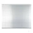Жалюзи горизонтальные NEODECO алюминиевые серебро 120х160 см