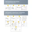 Рулонная штора светонепроницаемая Шалюр 70х160 см молочная