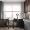 Штора римская без карниза NEODECO Солито 200х190 см белая