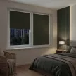 Рулонная штора блэкаут 40х155 см NEODECO Базовый зеленая