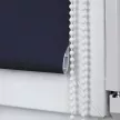 Рулонная штора блэкаут 80х155 см NEODECO Базовый синяя