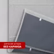 Штора римская без карниза Файс 140х160 см светло-серая