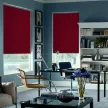 Рулонная штора светонепроницаемая NEODECO D27 0,4х1,75 м марсала