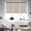 Штора рулонная тканевая NEODECO Фаро 70х160 см бежевая