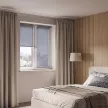 Штора рулонная тканевая NEODECO Фаро 45х160 см серая