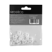 Фиксатор для 2-рядных профильных шин NEODECO белый 10 шт