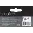 Крючок для алюминиевого карниза NEODECO прозрачный 50 шт