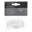 Крепление для алюминиевого 1-рядного карниза NEODECO 5 шт белое