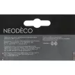 Крепление для алюминиевого 1-рядного карниза NEODECO 5 шт черное