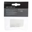 Соединение для алюминиевого 1-рядного карниза NEODECO 1 шт белое