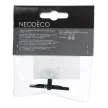 Соединение для алюминиевого 1-рядного карниза NEODECO 1 шт черное