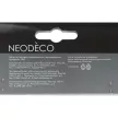 Торцевая заглушка для алюминиевого 1-рядного карниза NEODECO 2 шт белая