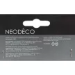 Торцевая заглушка для алюминиевого 1-рядного карниза NEODECO 2 шт черная