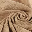 Плед Home Warm 130х180 см хлопок бежевый