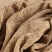 Плед Home Warm 130х180 см хлопок бежевый