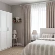 Штора ASTI 145х280 см серо-бежевая