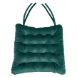Подушка на стул CITY GLAM 38х38 см изумрудная