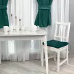Подушка на стул CITY GLAM 38х38 см изумрудная