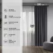 Штора Рогожка 200х280 см графит