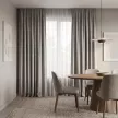 Штора Жаккард Pisa 200х270 см серая