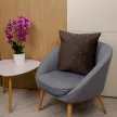 Подушка декоративная CITY GLAM 50х50 см шоколад
