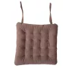Подушка на стул CITY GLAM 38х38 см дымчатая роза