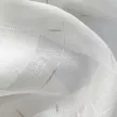 Тюль Клетка 300х270 см бело-золотая
