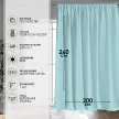 Штора Блэкаут 80% 200х260 см бирюзовая