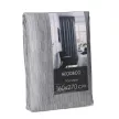 Штора NEODECO Кассия с подхватом 160х270 см серая
