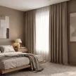 Штора NEODECO Бархат 200х280 см тауп