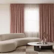 Штора NEODECO Бархат 200х280 см розовая