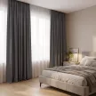 Штора Блэкаут NEODECO 200х280 см серая