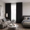 Штора Блэкаут NEODECO 200х280 см графит