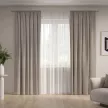 Штора NEODECO Димаут 200х285 см нюдовая